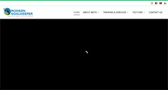 Desktop Screenshot of moderngoalkeepertraining.com